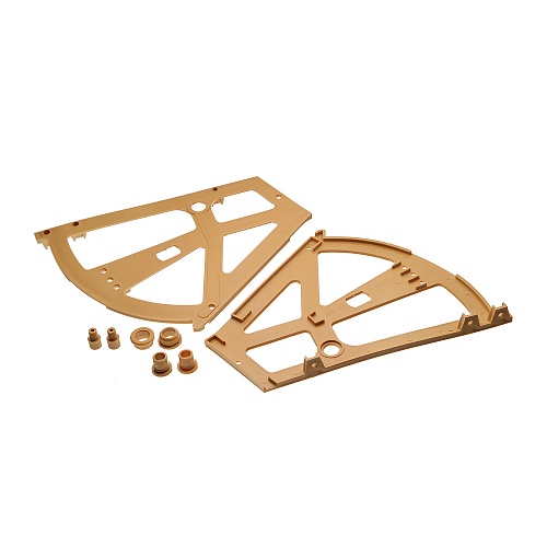 Обувница двойная Бежевая  151042