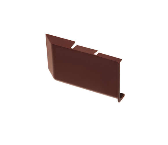 Заглушка для навеса SCARPI-4, левая, коричневая   290.27.943/966