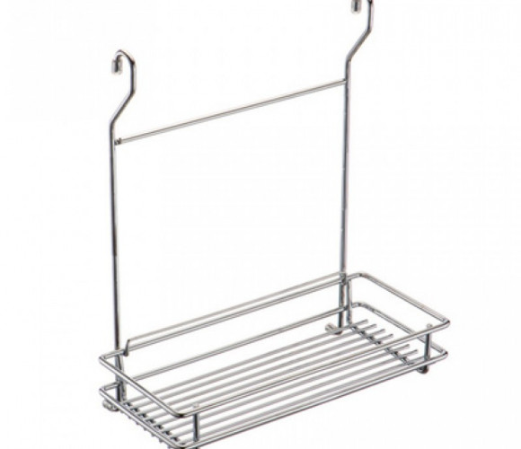 Навеска Полка одинарная разборная (260х155х271мм) хром, МХ-415