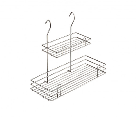 Навеска Двухъярусная "MIX", тип-II (400х185х355мм) хром, LE-510