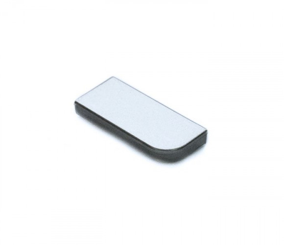 Заглушка к плинтусу АР630 серебро мат. (630D.0820.AK)  1шт.прав.+1шт.лев.