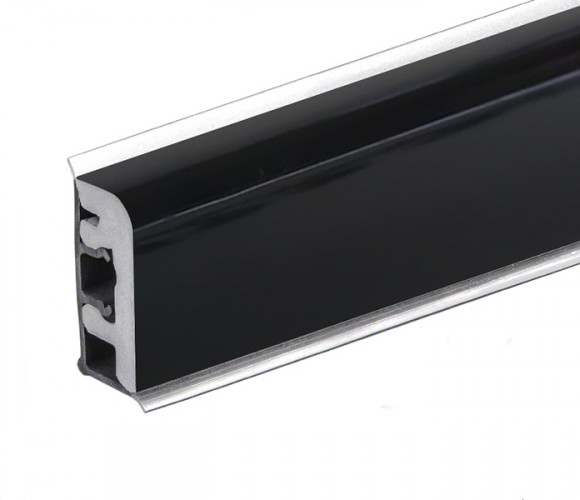 Плинтус кухонный AP630-1905 черный глянец L3000мм (630В.1905А3000)