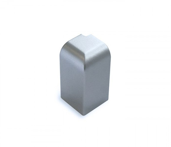 Угол для плинтуса внешн. АР630-820 серебро мат. (630D.0820AN)