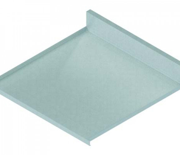 Поддон алюминиевый в базу 600мм Starax, (564х475х95) S-2272, 020053