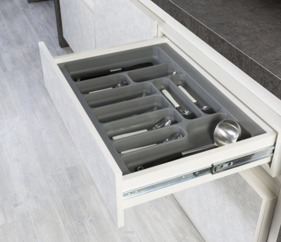 Вкладыш д/стол. приборов S-2286 М550 (490х490х45) металлик