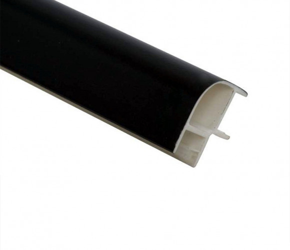 Угол цоколя универсальный 90гр., Н=100мм, Черный