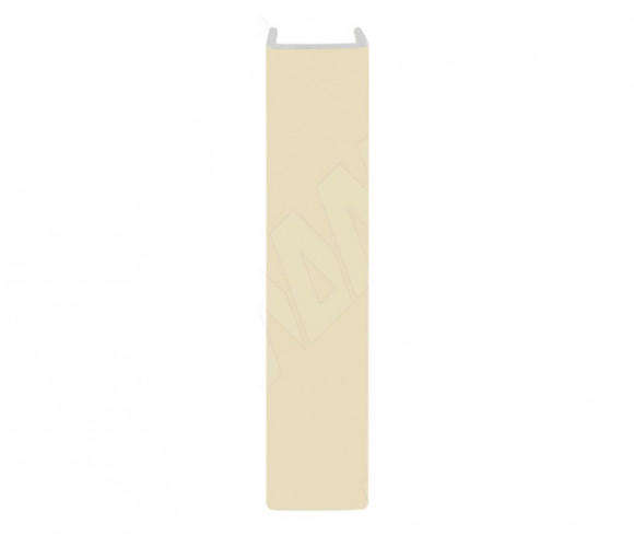 Конечный элемент цоколя Н=150мм,  Ваниль