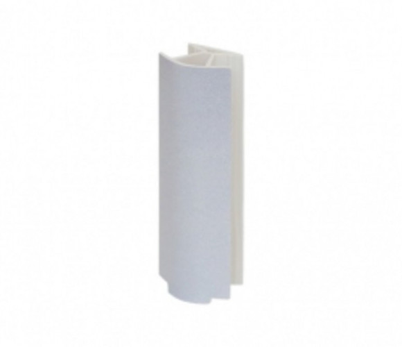 Угол цоколя универсальный 135гр. Алюминий, H=150мм