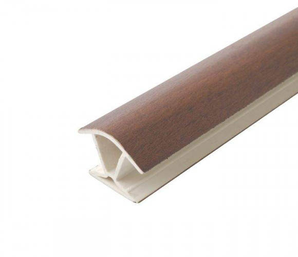 Угол цоколя универсальный 135гр. Орех итальянский, H=100мм