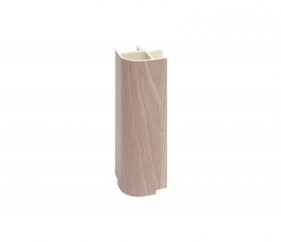 Угол цоколя универсальный 90гр., Н=150 Ясень Шимо Светлый