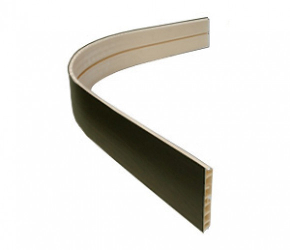 Универсальное закругление цоколя L=1м 150мм, Черный