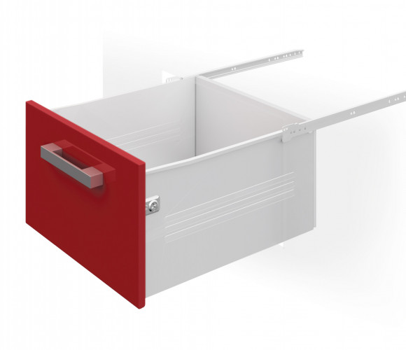 Металлобоксы 450x150mm белый max вес до 20кг MB15001W/450