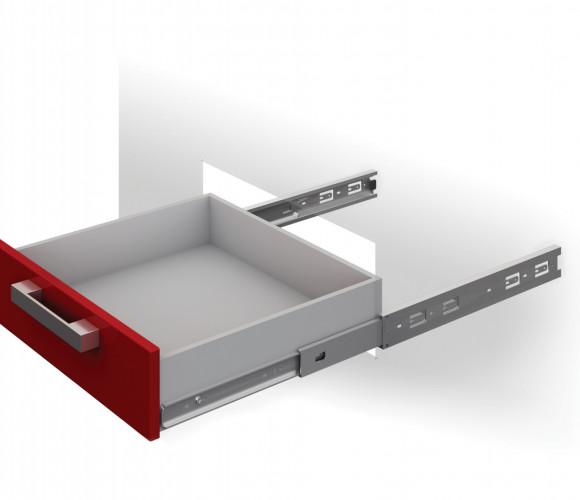 Напр-щая шариков.Оцинк.350 (полн. выдвижение) h45 DB4501Zn/350