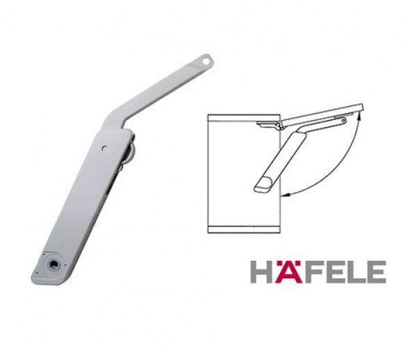 Механизм Free Flap H1.5 модель "B" (беж.), пластик серый   372.39.310