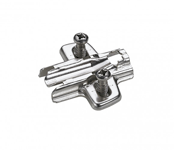 907162800 Крест. монтажная планка для петли Sensys/Intermat, дистанция 5мм, с евровинтами