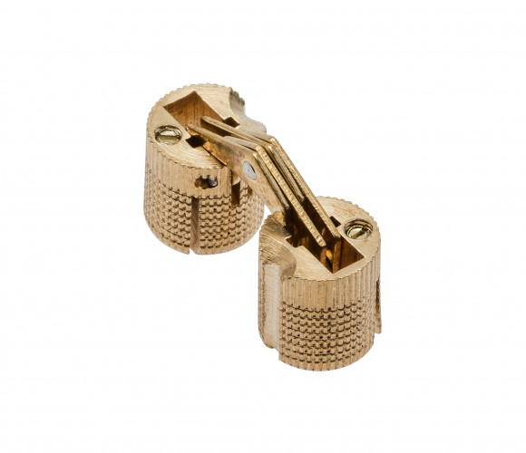 Петля потайная бронза D14мм (для плиты 22мм) ZC-GTV-14-00