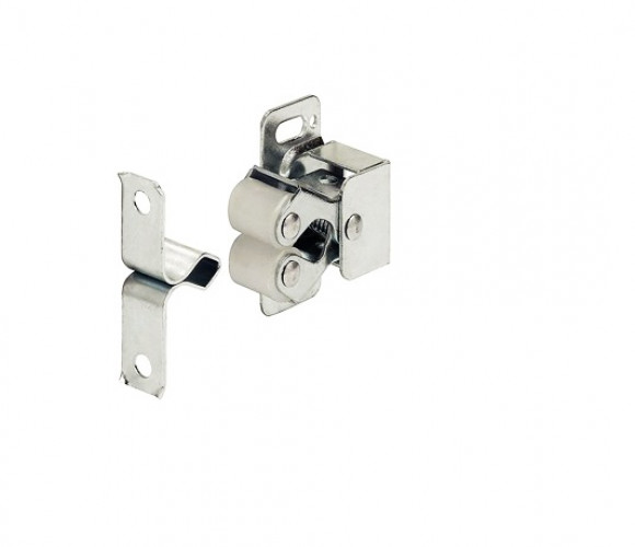 Роликовая защелка сталь оцинкованная    244.01.903 + ответная планка