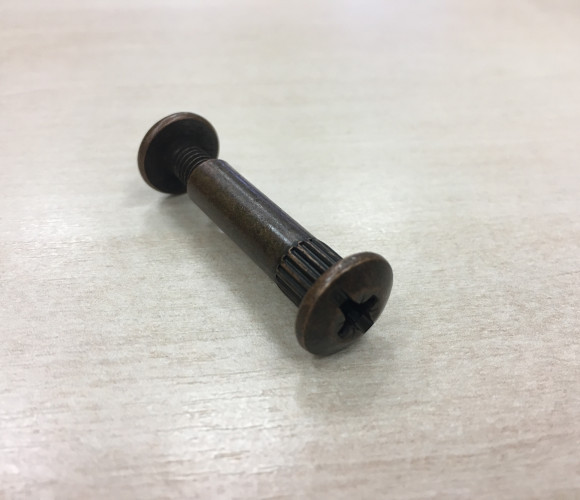 Стяжка межсекционная  M6х30, БРОНЗА,  арт.VC05FBR M6x14+арт.VF03FBR М6х30