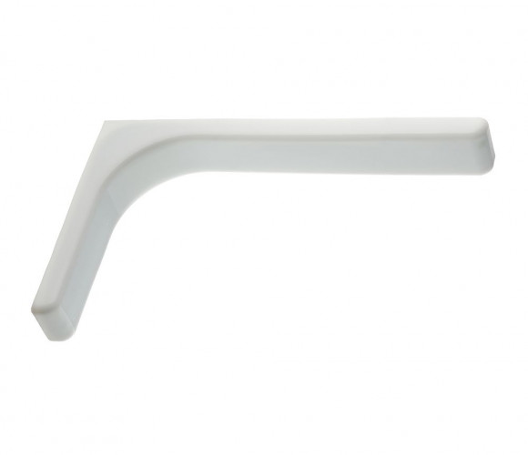 Полкодержатель декоративный 24см WB-WS-24-10 (белый)   2 шт.