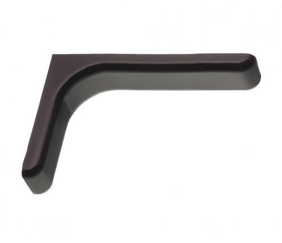 Полкодержатель декоративный 24см WB-WS-24-31 (темно-коричневый)   2 шт.