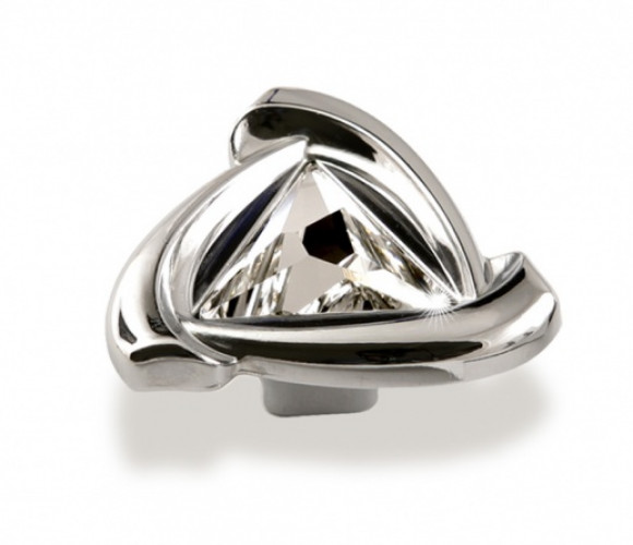 Ручка - грибок FB 030 000 Хром глянцевый/кристалл (TS) (30шт)