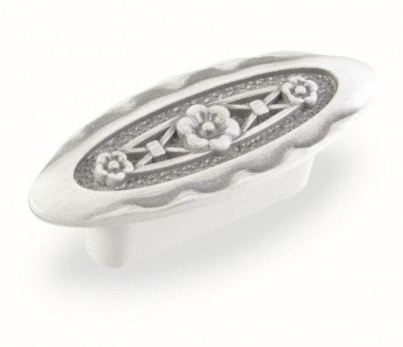 Ручка - модель FM 086 032 Серебро прованс/9003 белый матовый (ТЗ)