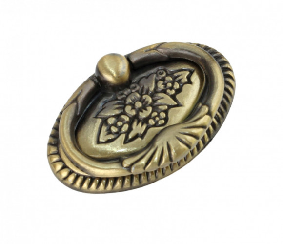 RC027AB.3 (Ручка С2720) старинная латунь ручка