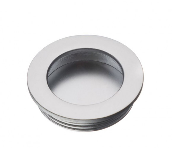 Ручка врезная круглая Алюминий UZ-00B224-05