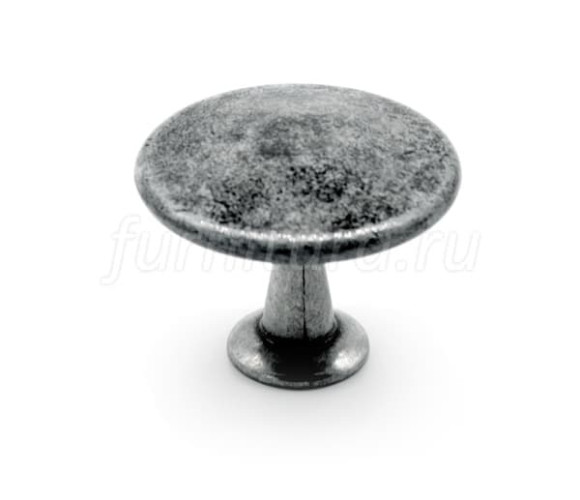 Ручка-кнопка Chateau MO.3992.26.58 мрамор/черн. сталь D42****