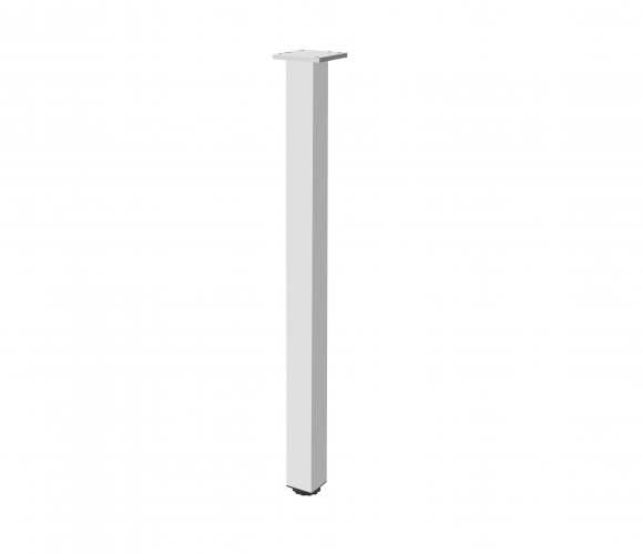 Опора для стола квадратная 820х60х60мм регулир. алюминиевая NM-60R820-05