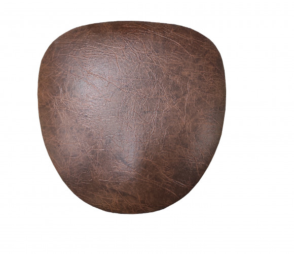 Сиденье для стула №8  кож.зам.коричневый