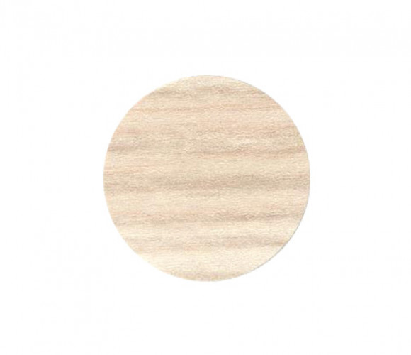 Заглушка самокл. d=20мм Зебрано песочный 20.825 (28шт/лист)