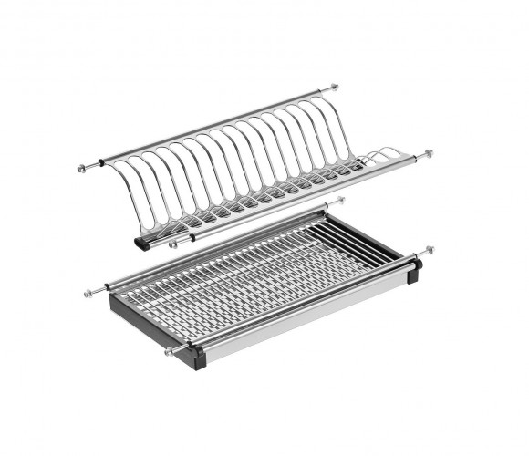 Посудосушитель 800 Lotti нерж. сталь AX304B.IN