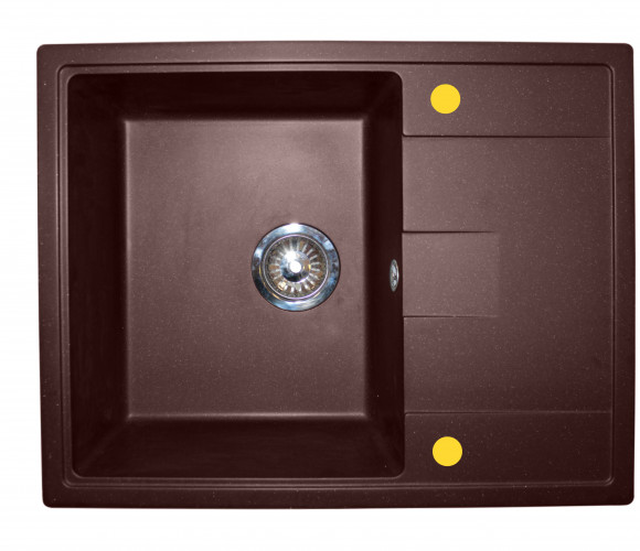 Мойка ЦЕНТРО Шоколад 645*505*200мм   GRANIT