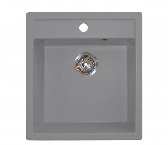 Мойка КВАДРАТ Серая  455*505*190мм.   GRANIT