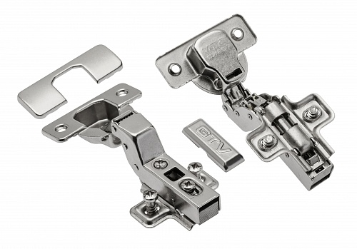 Петля GTV с доводчиком, вкладная   ZM-ECHC07BEO