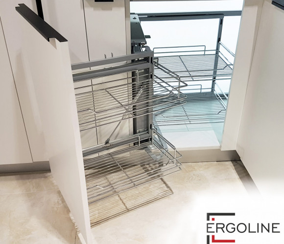 Волшебный угол Универсальный, с доводчиком KRM04/900-1000  БОЯРД