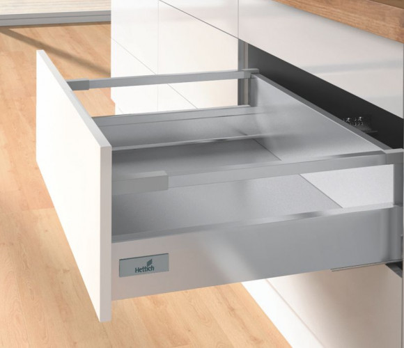 9228892 КОМПЛЕКТ КОРОБА INNOTECH ATIRA ПОЛН. ВЫДВ. С SILENT SYSTEM, H144, NL260, РЕЛИНГИ, СЕРЫЙ