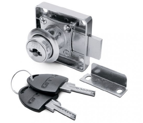 Замок мебельный №138 (компьютерный ключ)   ZZ-CF-138-01