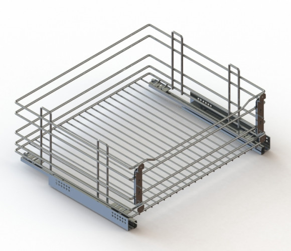 Cargo 900мм Корзина выкатная Квадро, хром