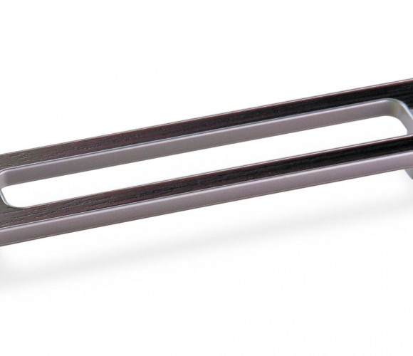 Ручка - скоба S 148 128 St светлый/кромка-венге матовый (ТЗ) (150 шт)