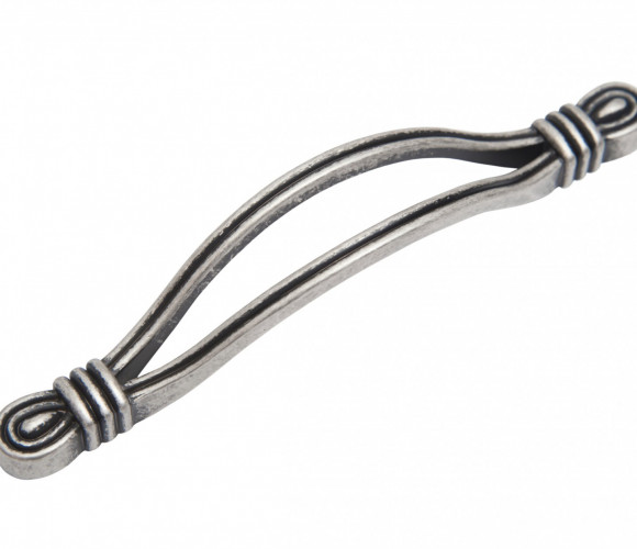 RS454BAZ.3/96 Черненый старинный цинк Ручка OLIVIA