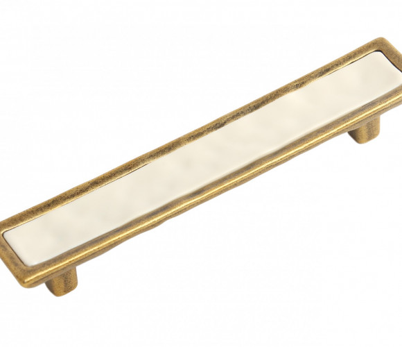 RS123MAB.4/96/Bg Матовая старинная латунь/Бежевый Ручка TOTEM