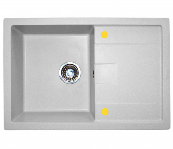 Мойка ТЕХНО-755 Светло-серая    755*500*180мм   GRANIT
