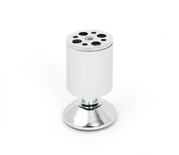 ОПОРА ЦОКОЛЬНАЯ  50*100мм  AL матовый