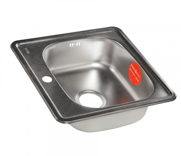 Мойка Premial 3838, (380x380х150мм, толщ.0,6мм) , МАТОВАЯ