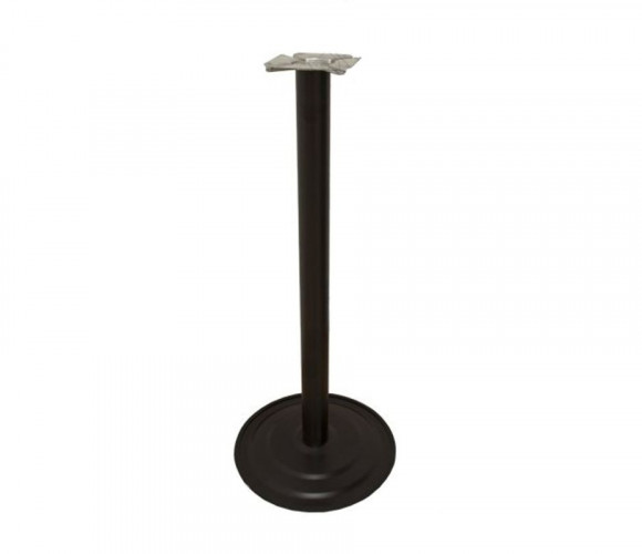 Опора стола круглая L-1100, база D=480мм (ЧЕРНЫЙ/ЧЕРНЫЙ)