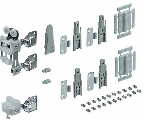 9237880 КОМПЛЕКТ ФУРНИТУРЫ WINGLINE L 25 КГ,БЕЗ САМОЗАКРЫВАНИЯ,L