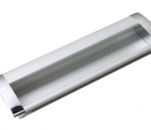 RS056CP/SC.2/128 Хром полированный/Сатиновый хром Ручка