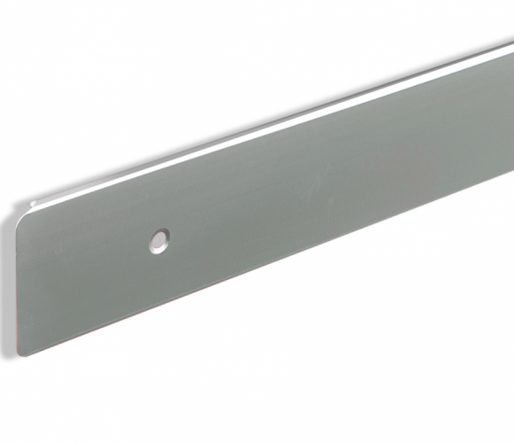 ПЛАНКА AL-38 R-3мм ТОРЦЕВАЯ УНИВЕРС.   NEW Серебро Крокос